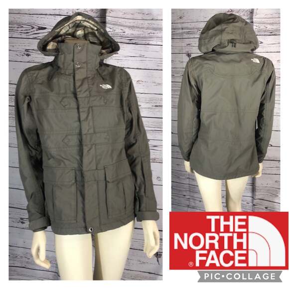 The North Face Milletan Triclimate hooded Jacket in olive size medium - Picture 3 of 12